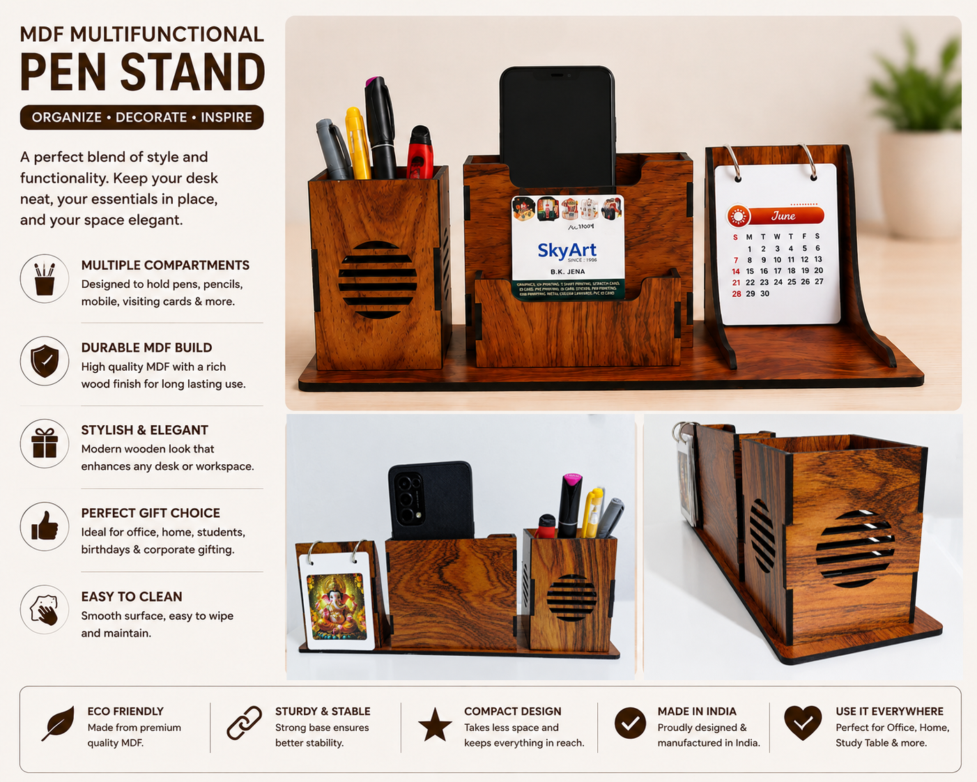 MDF Pen Stand - Image 5